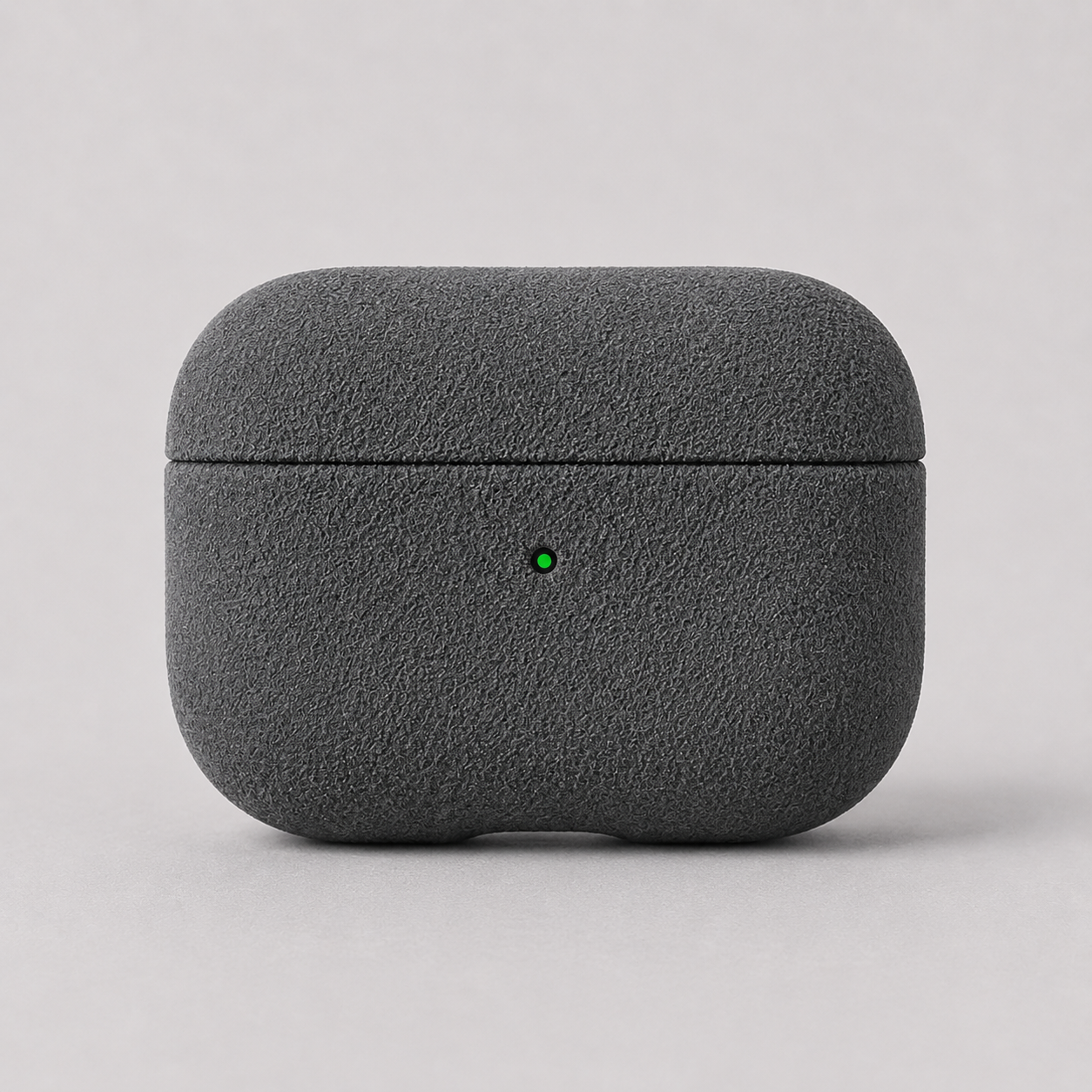 Alcantara Airpods Case - Graphite Grey