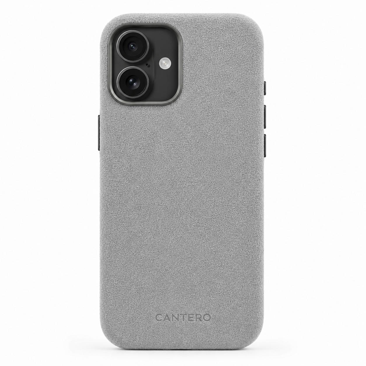 Alcantara iPhone Case - Slate Grey