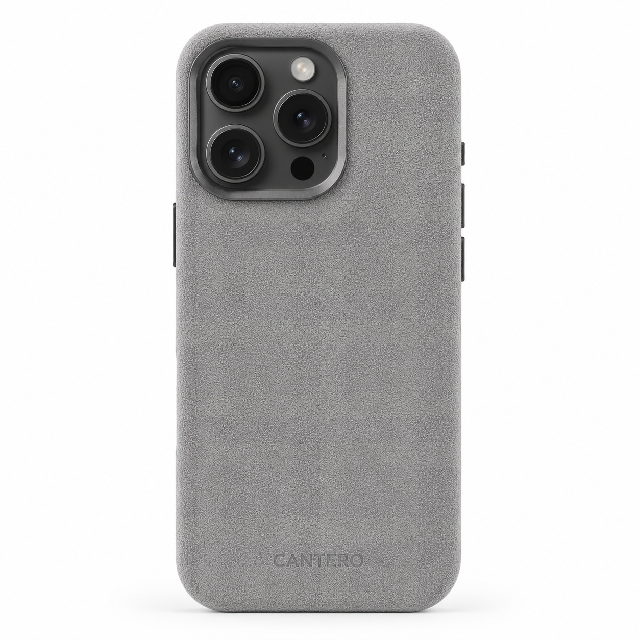 Alcantara iPhone Case - Slate Grey