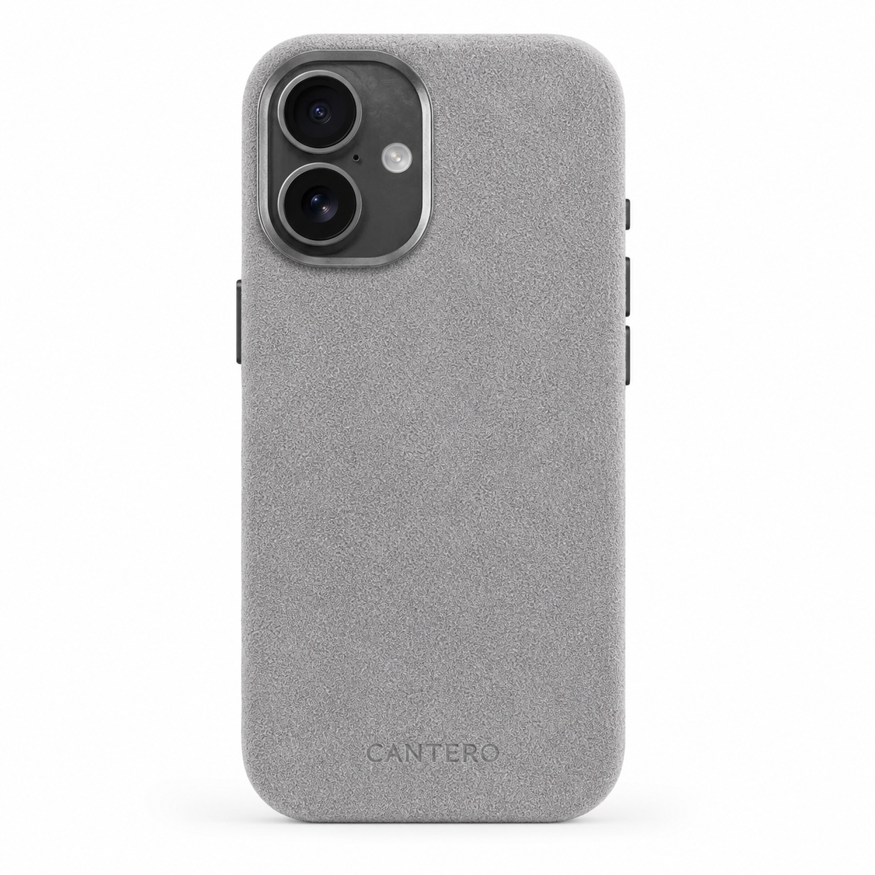 Alcantara iPhone Case - Slate Grey