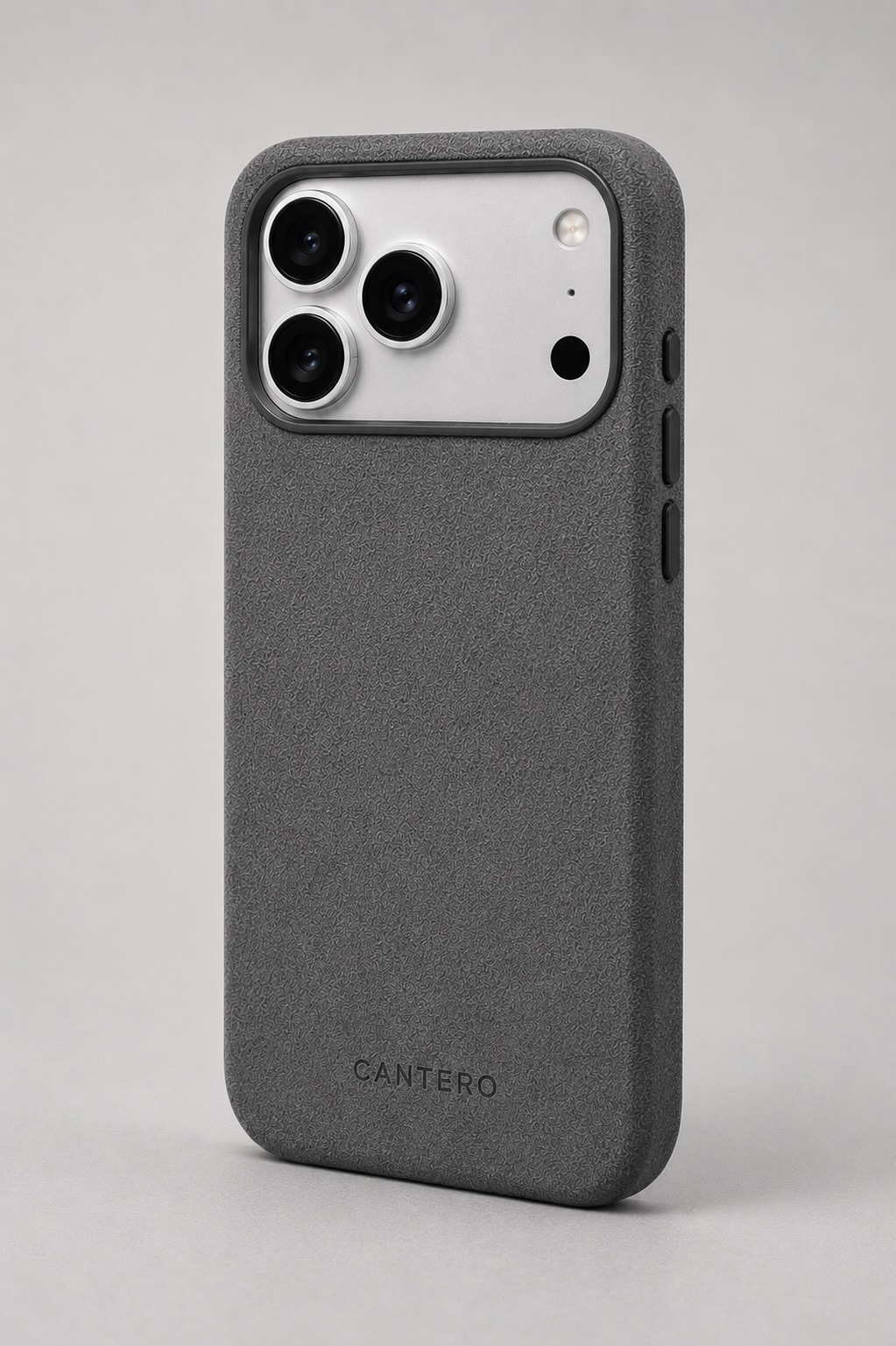 Alcantara iPhone Case - Graphite Grey